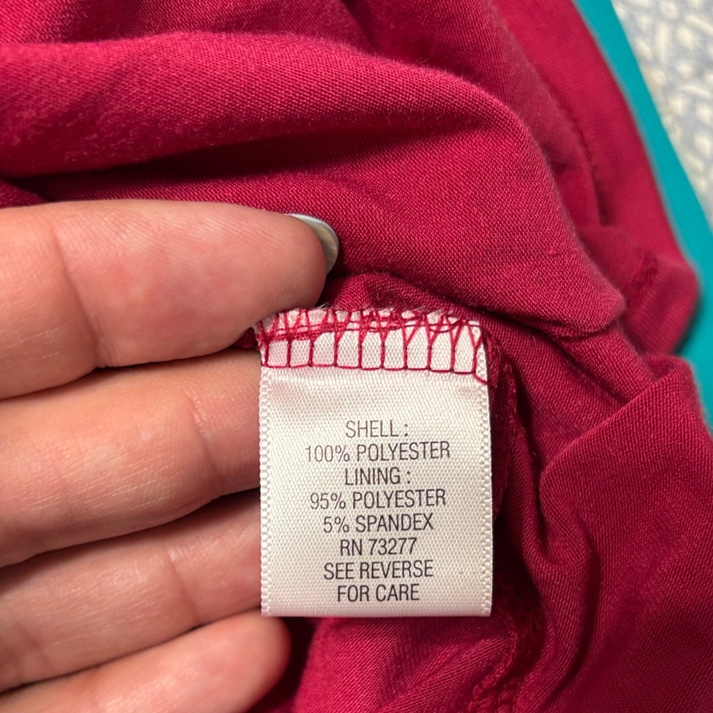 Apt. 9 Pink Striped Sleeveless Tunic - Picture 9 of 9